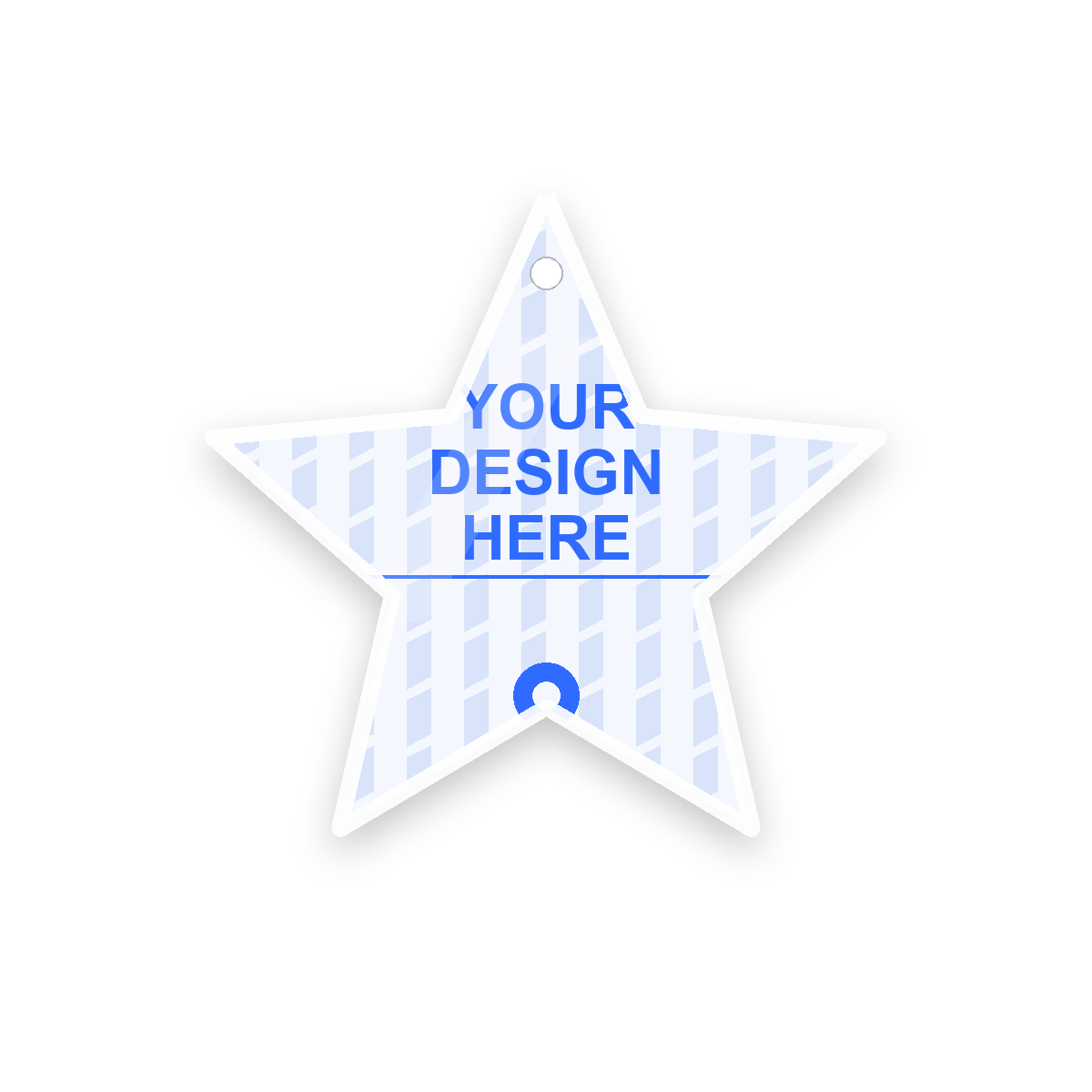 Custom Ceramic Star Ornament - Image 2